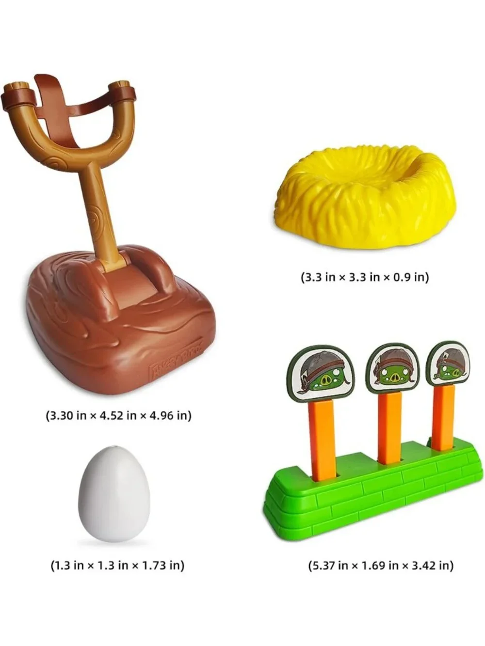 Angry Birds Building Blocks Playset - Catapult & Slingshot Construction Toy